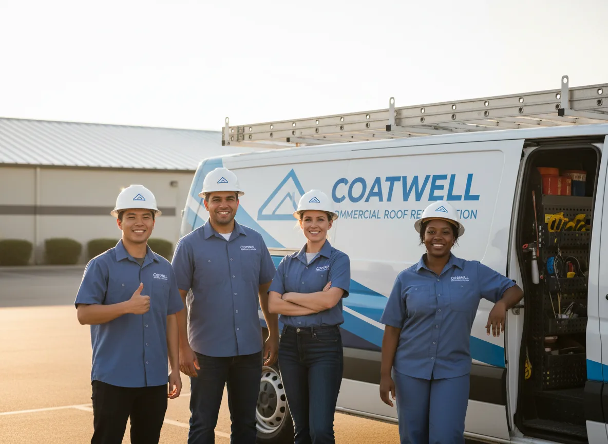Commercial roof coating company in Randall, MN